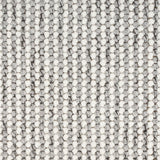 Nourison Textured Home TXH01 Machine Made Power-loomed Borderless Design Indoor Only Farmhouse Coastal, Nautical & Beach Rug Ivory Grey, Ivory Grey 100% Polyester 99446922731