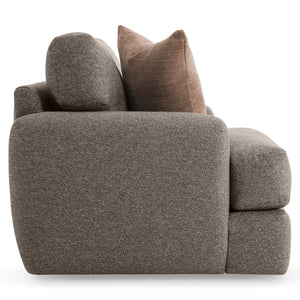 Bernhardt Bernhardt Cameron Oversized Fabric Swivel Chair With Deep Padding, Roll-Top Pillow & 360° Smooth Swivel - Made to Order P1902SA