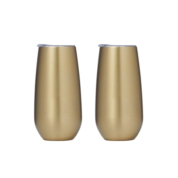 Lenox Cambridge 6 Oz Gold Champagne Tumblers, Set of 2 NO COLOR METAL EP79MGCB2DS