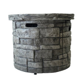 Christopher Knight Home® Noble House 30" Circular Mgo Fire Pit - 40 000 Btu