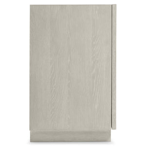 Bernhardt Bernhardt Tempo Buffet With Wire‑Brushed Oak & Sandblasted Aluminum Overlays, Soft‑Close Storage 346132