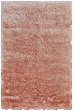 Feizy Rugs 4944550f Indochine Plush Hand-tufted Polyester Shag Rug - Luxurious High Pile For Contemporary Spaces Pink Polyester 4944550fblh000c50