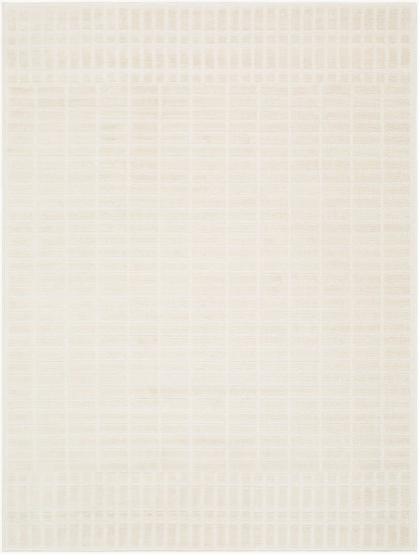 Livabliss Brugge Machine Woven Turkish Area Rug Polypropylene Blend for High Traffic Rooms Light Beige, Cr 5'3" x 7' BGG2304-537