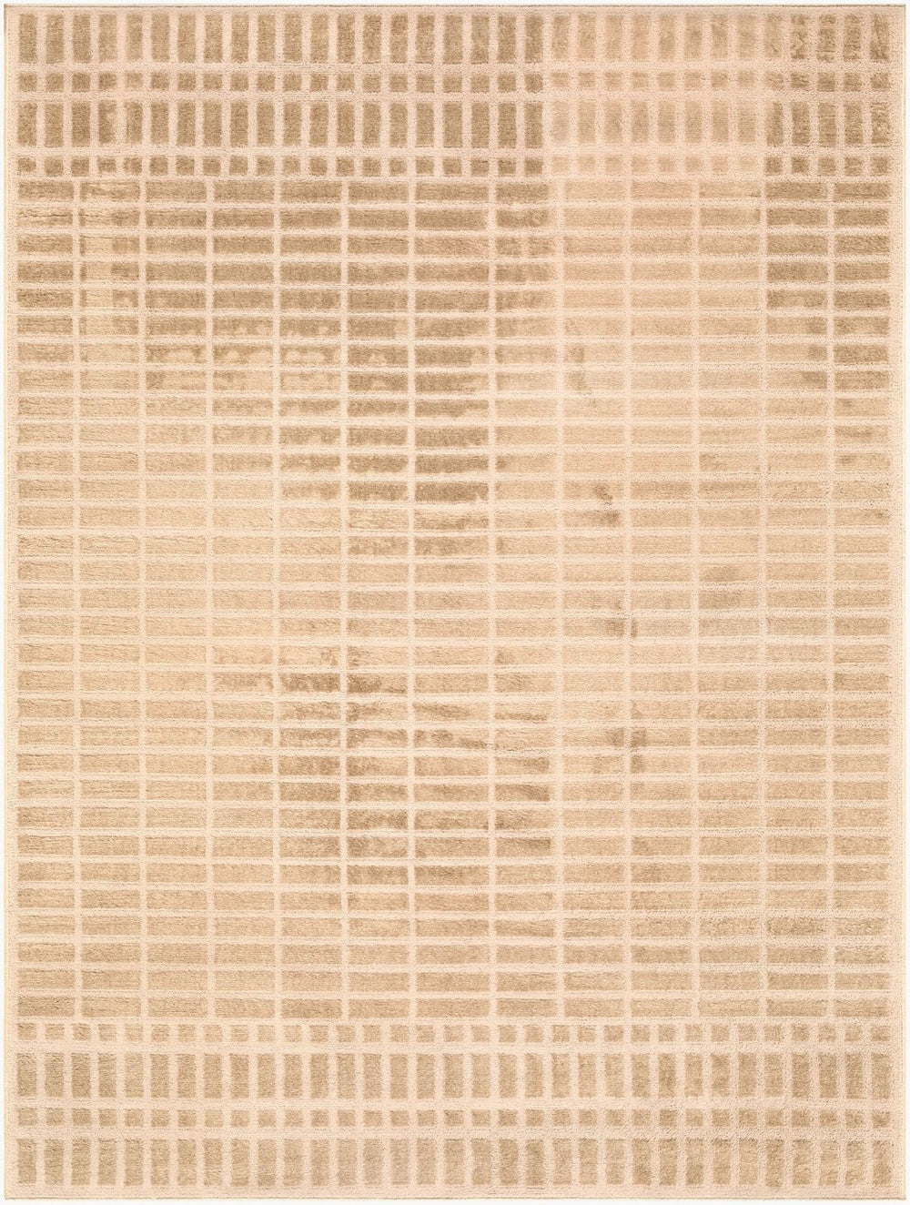 Livabliss Brugge Machine Woven Area Rug Polypropylene Blend Medium Pile Living Room Floor Brown 6'7" x 9' BGG2312-679
