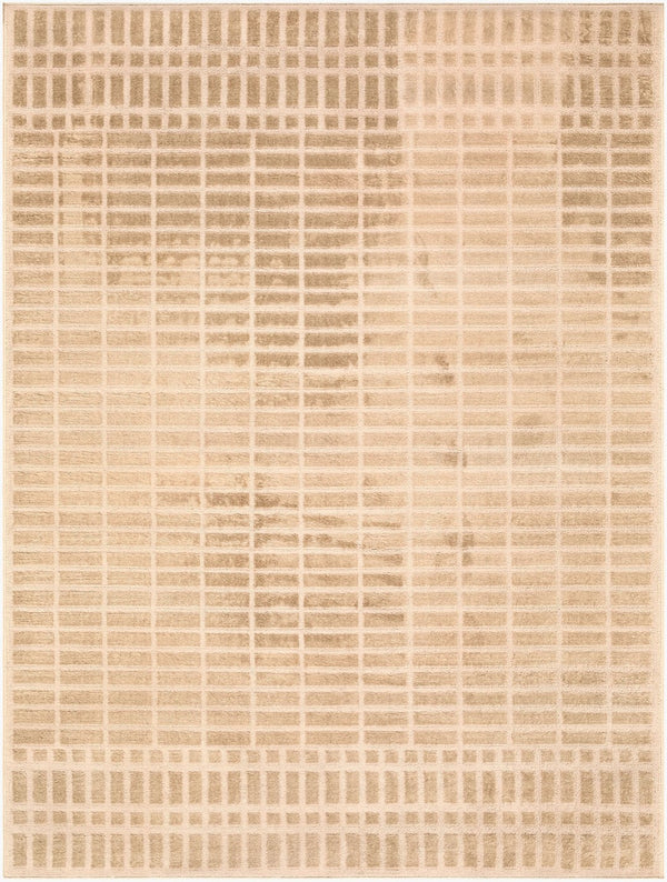 Livabliss Brugge Machine Woven Area Rug Polypropylene Blend Medium Pile Living Room Floor Brown 6'7" x 9' BGG2312-679