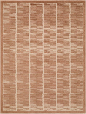 Livabliss Brugge Traditional Area Rug Machine Woven Polypropylene Polyester for Living Dining Rooms Light Brown, Me 5'3" x 7' BGG2317-537