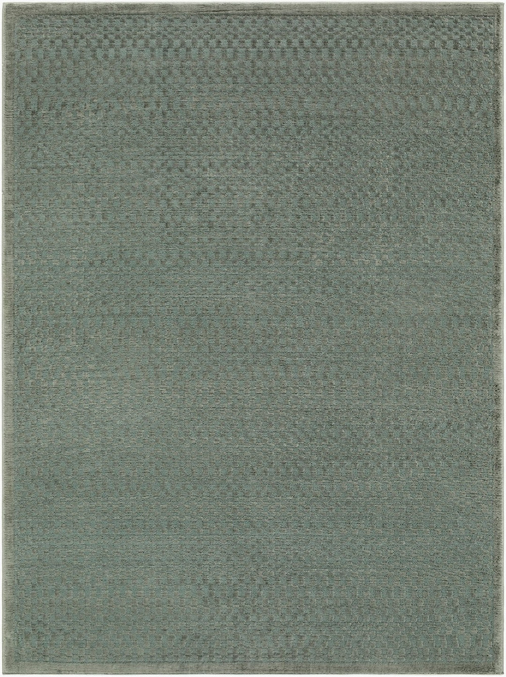 Livabliss Brugge Machine Woven Polypropylene Area Rug for High Traffic Living Spaces Dark Green, Med 6'7" x 9' BGG2321-679