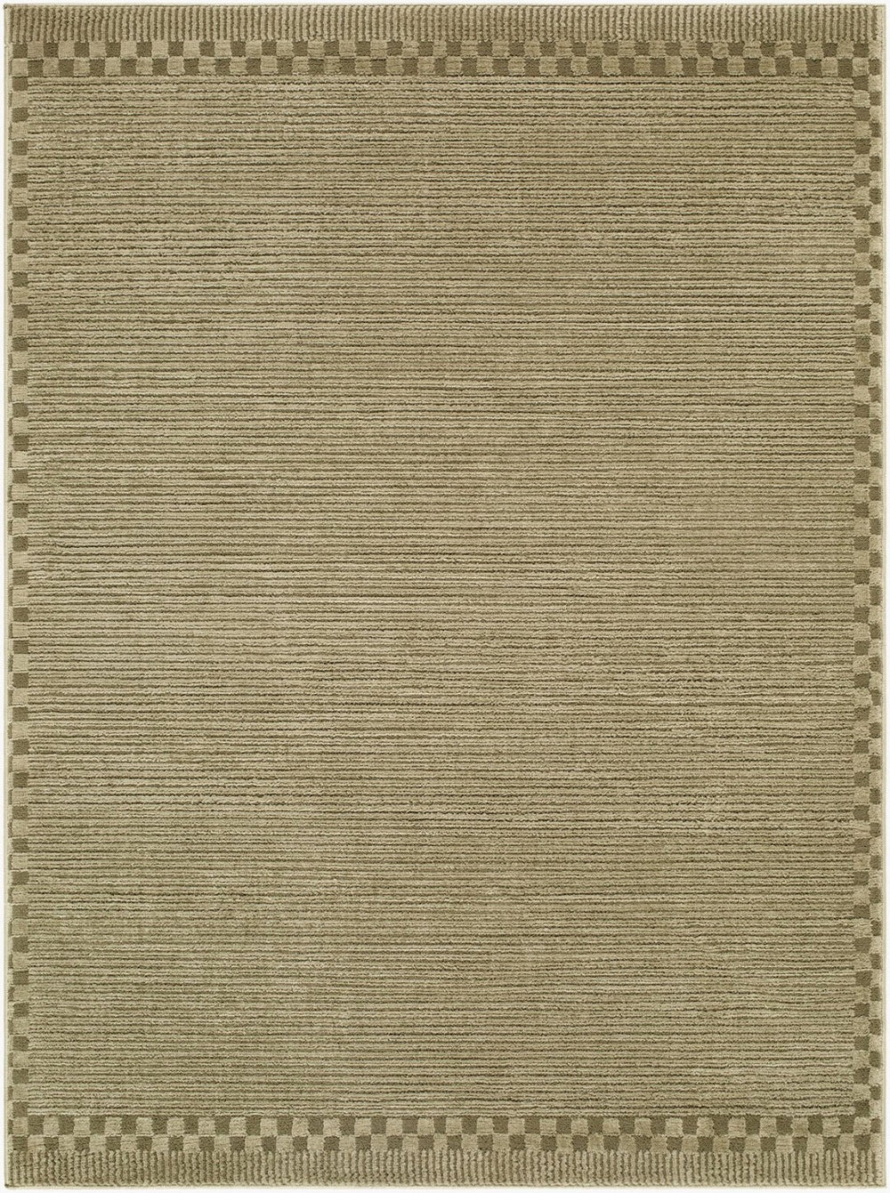 Livabliss Brugge Machine Woven Polypropylene Area Rug for High Traffic Living Spaces Dark Green, Med 6'7" x 9' BGG2321-679