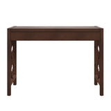 Homelegance By Top-Line Danika 2-Drawer Writing Desk Espresso MDF