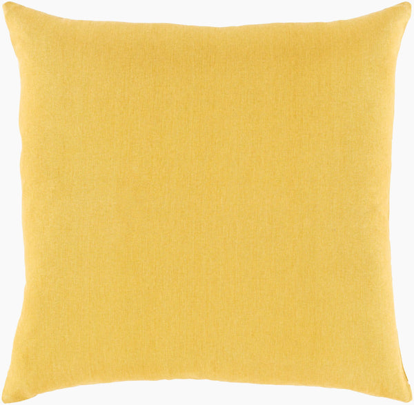 Surya Bogolani 20" X 20" Global Accent Pillow - Soft Cotton, Unique Design, Exotic Home Decor Statement Piece Mustard Cotton,Cotton Bgo002-2020p