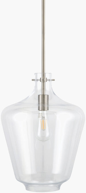 Livabliss Begur Iron and Glass Bohemian Pendant Light Artisan Global Style for Kitchen or Nook BGR-001