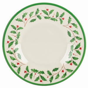 Lenox Holiday 4-Piece Melamine Accent Plate Set Red & Green, IVORY MELAMINE 863668
