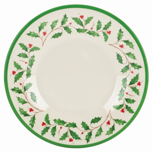 Lenox Holiday 4-Piece Melamine Accent Plate Set Red & Green, IVORY MELAMINE 863668