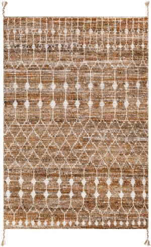 Birch BHC-2300 8' x 10' Handmade Rug BHC2300-810  Brown, Black, Cream Surya
