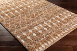 Birch BHC-2300 8' x 10' Handmade Rug BHC2300-810  Brown, Black, Cream Surya