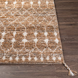 Birch BHC-2300 8' x 10' Handmade Rug BHC2300-810  Brown, Black, Cream Surya