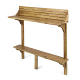 Christopher Knight Home® Noble House Wood Balcony Bar Set