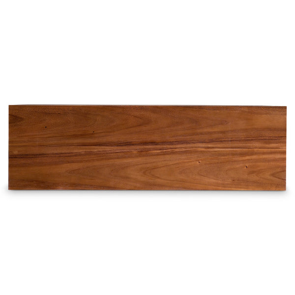 Bernhardt Bernhardt Brasea Suar Wood Coffee Table with Hidden Casters for Modern Living Rooms 394010