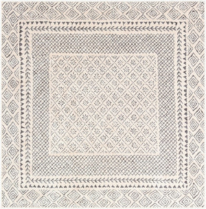 Livabliss Bahar Global Motif Machine Woven Indoor Rug Polypropylene Blend for Living Rooms Light Beige, Ch 5'3" x 5'3" Square BHR2321-53SQ