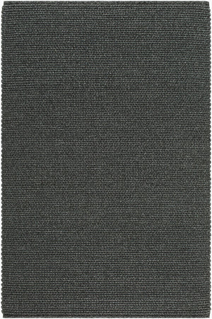 Surya Beach House Bhs-2300 2' X 3' Handmade Outdoor Rug - Durable, Easy-care, Coastal Charm For Any Space Charcoal Polypropylene Bhs2301-576