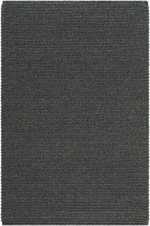 Surya Beach House Bhs-2300 2' X 3' Handmade Outdoor Rug - Durable, Easy-care, Coastal Charm For Any Space Charcoal Polypropylene Bhs2301-576
