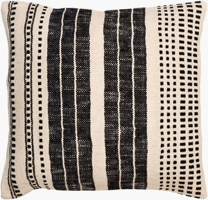 Livabliss Binghampton Woven Cotton Square Accent Pillow Cover Contemporary Textile for Sofa or Bed BHT001-2020P