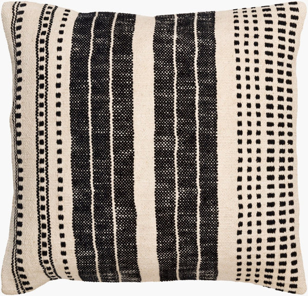 Livabliss Binghampton Woven Cotton Square Accent Pillow Cover Contemporary Textile for Sofa or Bed BHT001-2020P