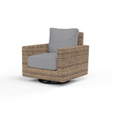 Havana Swivel Club Rocker in Canvas Granite w/ Self Welt SW1701-21SR-5402 Sunset West