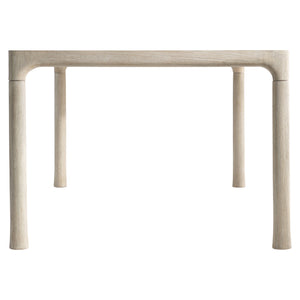 Bernhardt Bernhardt Siesta Key Carbonized Teak 88" Outdoor Dining Table Sea Oat Finish Slatted Classic Elegance X06222