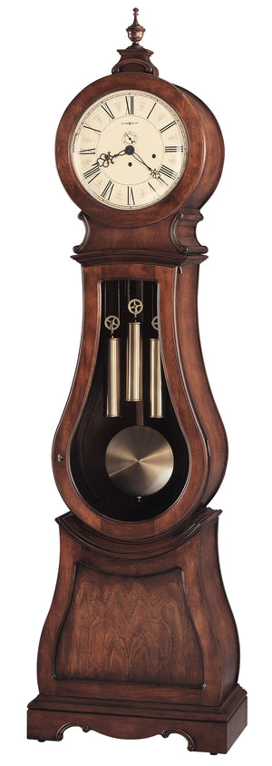 Hekman Furniture 611005 Arendal Grandfather Clock - Exquisite Tuscany Cherry Finish, Antique Design, And Chime Elegance Tuscany Cherry Arendal Grandfather Clock 611005