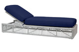 Miami Adjustable Chaise in Echo Midnight w/ Self Welt SW4401-9-8076 Sunset West