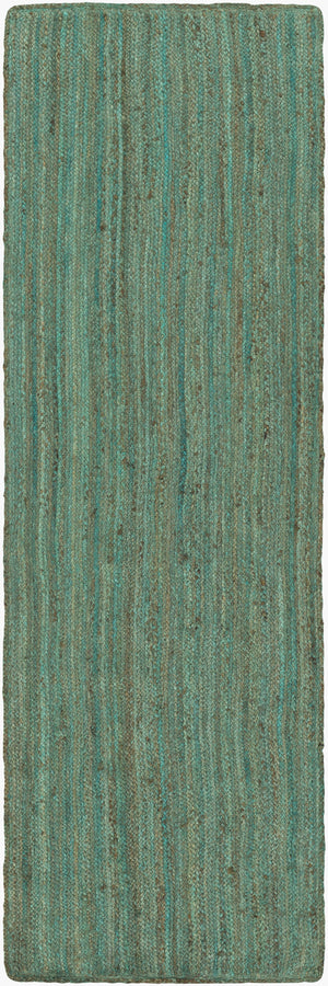 Surya Brice 2' X 3' Handmade Jute Rug – Rustic Charm & Durability For Cozy Home Decor, Spot Clean Only Mint Jute Bic7000-268