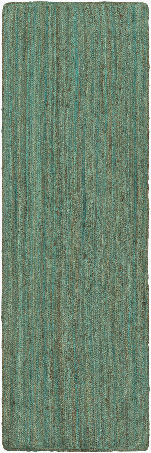 Surya Brice 2' X 3' Handmade Jute Rug – Rustic Charm & Durability For Cozy Home Decor, Spot Clean Only Mint Jute Bic7000-268