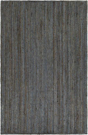 Surya Brice 2' X 3' Handmade Jute Rug – Rustic Charm & Durability For Cozy Home Decor, Spot Clean Only Gray Jute Bic7006-576
