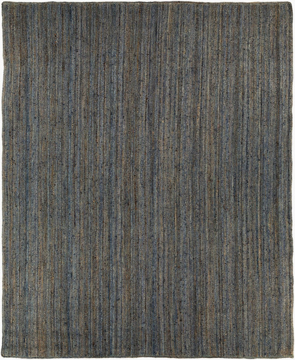 Surya Brice 2' X 3' Handmade Jute Rug – Rustic Charm & Durability For Cozy Home Decor, Spot Clean Only Gray Jute Bic7006-810