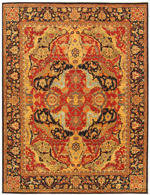Pasargad Home Bidjar Collection Hand-knotted Lamb's Wool Area Rug For Timeless Elegance And Durability   Pm-19 10x13