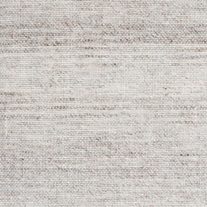 Surya Bonnie 14"L X 22"W Country Cottage Lumbar Pillow - Soft Cotton & Wool Blend With Intricate Stitching Light Gray Cotton,Wool,Cotton Bie001-1422