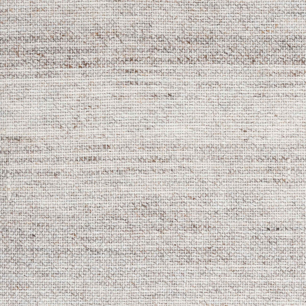 Surya Bonnie 14"L X 22"W Country Cottage Lumbar Pillow - Soft Cotton & Wool Blend With Intricate Stitching Light Gray Cotton,Wool,Cotton Bie001-1422