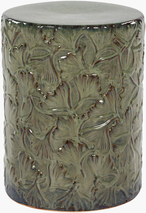 Livabliss Bishop Hexagonal Ceramic Garden Stool Asian Inspired Outdoor Patio Side Seat BIH-001