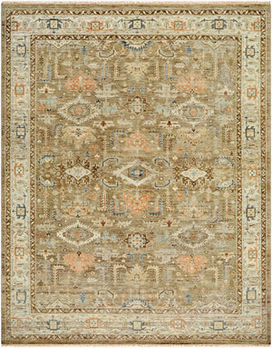 Surya Bijar Handmade Wool Rug 10' X 14' - Timeless Elegance, Durable Design, Perfect For Any Room! Taupe Wool Bij2301-69