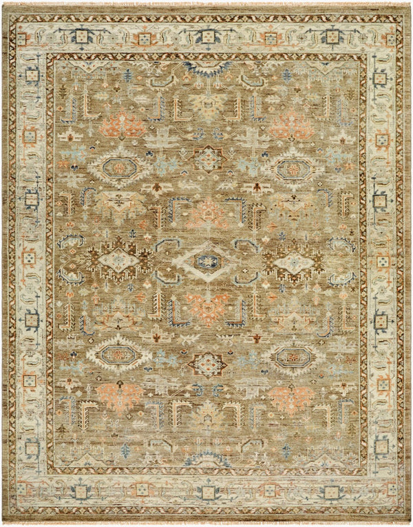 Surya Bijar Handmade Wool Rug 10' X 14' - Timeless Elegance, Durable Design, Perfect For Any Room! Taupe Wool Bij2301-69
