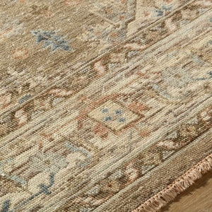 Surya Bijar Hand Knotted Wool Flatweave Rug for Formal Living and Dining Spaces 3' x 10' Runner BIJ2301-310