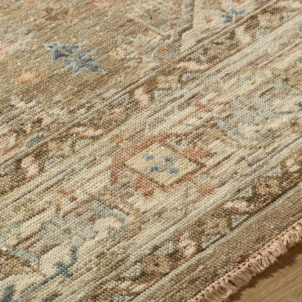 Surya Bijar Hand Knotted Wool Flatweave Rug for Formal Living and Dining Spaces 3' x 10' Runner BIJ2301-310