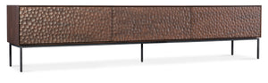 Arun 95.5in Low Media Stand M28-85430-89 Brown; Bronze Hooker Furniture