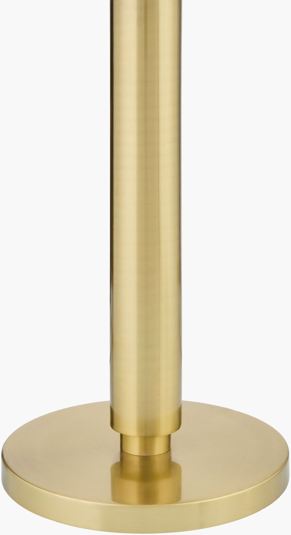 Surya Bilyana 63" Arts & Crafts Accent Floor Lamp With Elegant Linen Shade, Iron Body & Warm Glow Body, Metallic ,Brass,Base, Metallic ,Brass,Shade, White,Finial, Metallic ,Brass,Harp, Metallic ,Brass,Cord, Translucent Iron,Iron,Linen,Polyester,Iron Bil-002