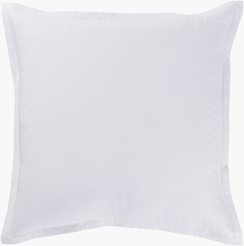 Surya Briley 8"X8" Luxurious Bedding Swatch - Classic Elegance In Soft Polyester-cotton Blend Design White Cotton,Polyester,Cotton,Polyester Bil1000-sw