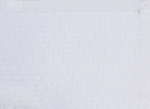 Surya Briley 8"X8" Luxurious Bedding Swatch - Classic Elegance In Soft Polyester-cotton Blend Design White Cotton,Polyester,Cotton,Polyester Bil1000-sw