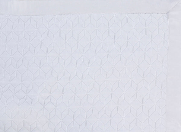 Surya Briley 8"X8" Luxurious Bedding Swatch - Classic Elegance In Soft Polyester-cotton Blend Design White Cotton,Polyester,Cotton,Polyester Bil1000-sw