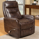 Parker House Parker Living Gemini - Truffle Swivel Glider Recliner Truffle 90% Polyester, 10% PU (W) MGEM#812GS-TRU