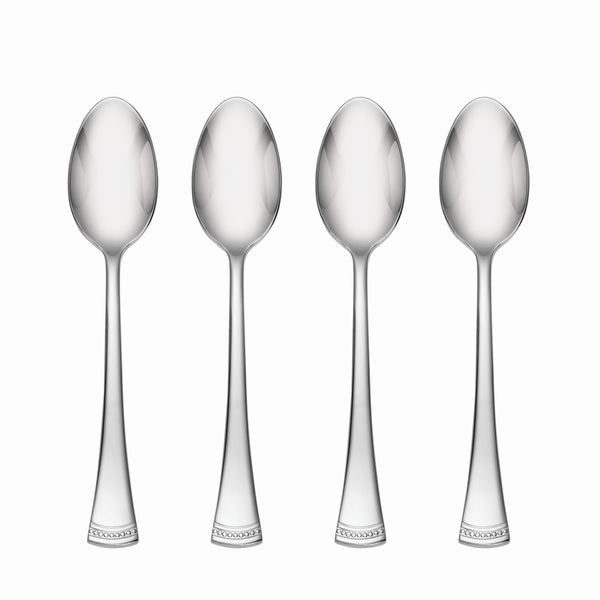 Lenox Portola Teaspoons, Set of 4 Metallic, STAINLESS METAL 894754